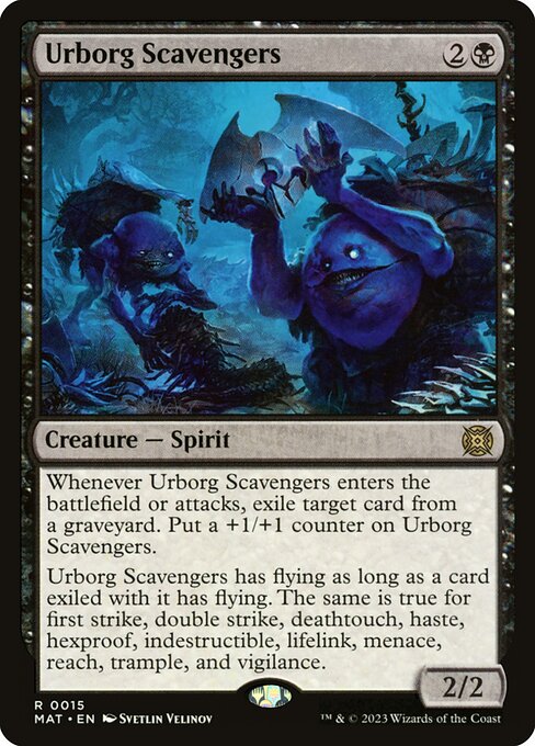 Urborg Scavengers MAT-15 Rare Near Mint Englisch Foil