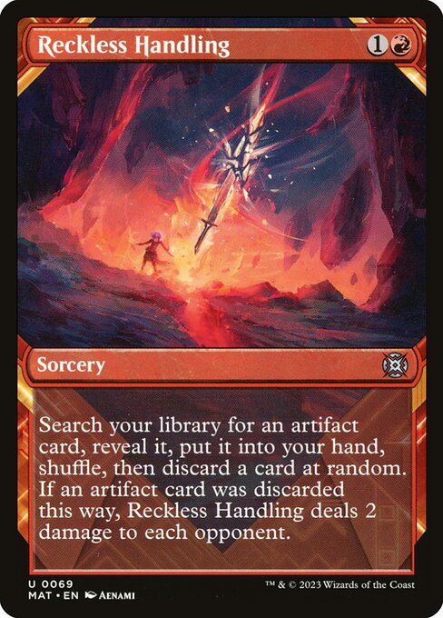 Fahrlässige Handhabung (V.1) XMAT-69 Uncommon Excellent Englisch