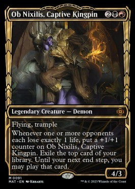 Ob Nixilis, Captive Kingpin (V.1) XMAT-91 Mythic Excellent Englisch