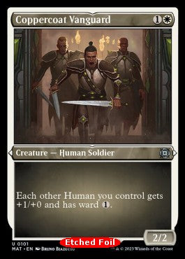 Vorhut der Kupferjacken (V.2) XMAT-101 Uncommon Excellent Englisch Foil