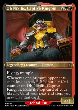 Ob Nixilis, Captive Kingpin XMAT-141 Mythic Excellent Englisch Foil