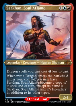 Sarkhan, Soul Aflame XMAT-146 Mythic Excellent Englisch Foil