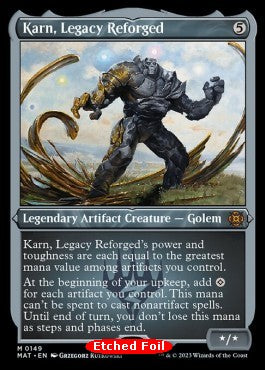 Karn, Legacy Reforged XMAT-149 Mythic Excellent Englisch Foil