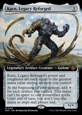 Karn, Legacy Reforged (V.3) XMAT-184 Mythic Excellent Englisch