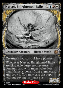 Narset, Enlightened Exile (V.4) XMAT-217 Mythic Good Englisch Foil