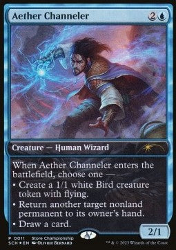 Aether Channeler SCH-11 Rare Near Mint Englisch Foil