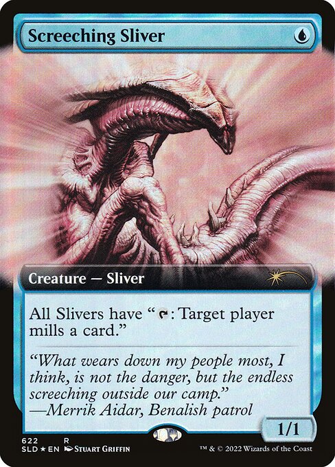 Screeching Sliver SLD-622 Rare Near Mint Englisch Foil