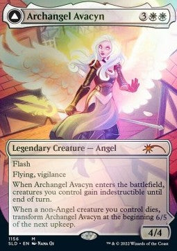Erzengel Avacyn // Avacyn die Läuterin (V.1) SLCFCB-1156 Mythic Near Mint Englisch Foil
