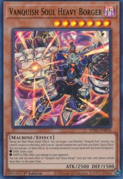 Vanquish Soul Heavy Borger WISU-018 Ultra Rare Near Mint Englisch 1. Auflage