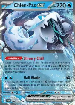 Chien-Pao ex PAL-061 Double Rare Excellent Englisch