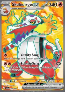 Skelokrok ex PAL-233 Ultra Rare Light Played Deutsch