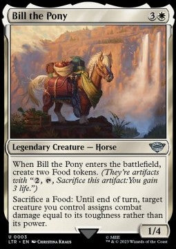 Bill the Pony LTR-3 Uncommon Near Mint Englisch