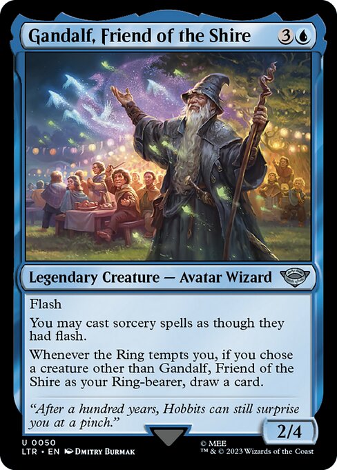 Gandalf, Friend of the Shire LTR-50 Uncommon Near Mint Englisch
