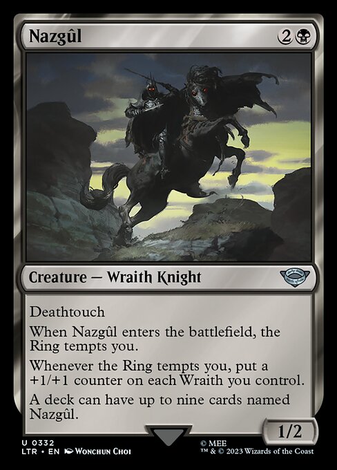 Nazgûl (V.1) XLTR-332 Uncommon Excellent Englisch