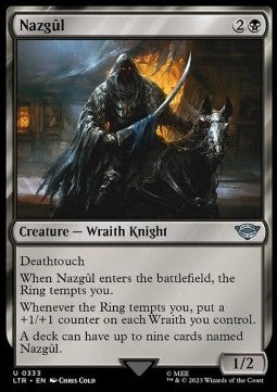 Nazgûl XLTR-333 Uncommon Excellent Englisch Foil