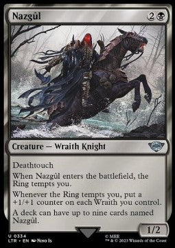 Nazgûl (V.3) XLTR-334 Uncommon Excellent Englisch