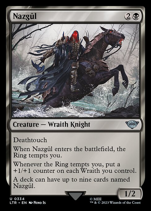 Nazgûl (V.3) XLTR-334 Uncommon Excellent Englisch