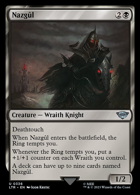 Nazgûl (V.5) XLTR-336 Uncommon Excellent Englisch
