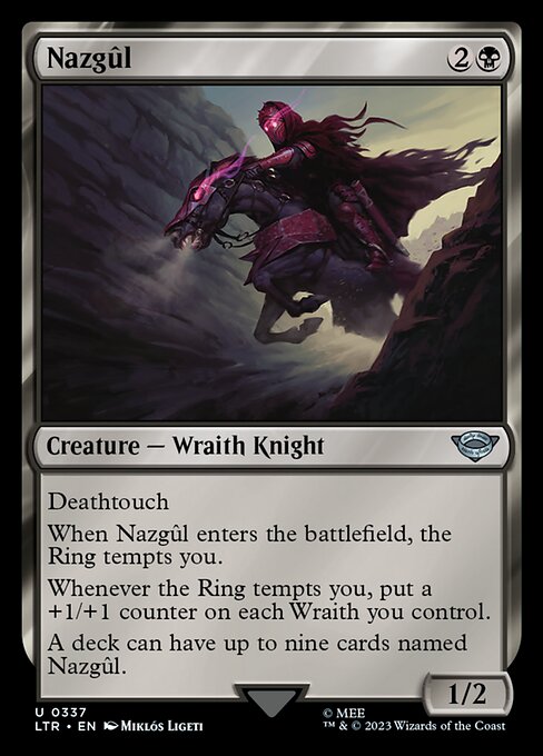 Nazgûl XLTR-337 Uncommon Excellent Englisch