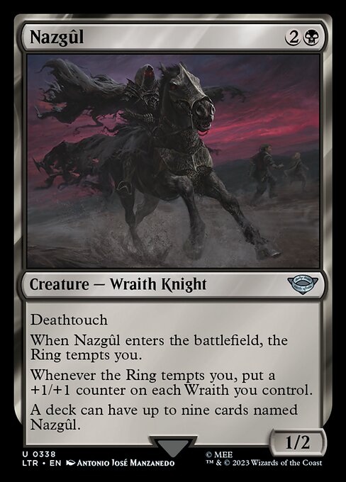 Nazgûl XLTR-338 Uncommon Excellent Englisch