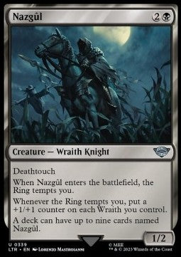 Nazgûl XLTR-339 Uncommon Near Mint Englisch Foil