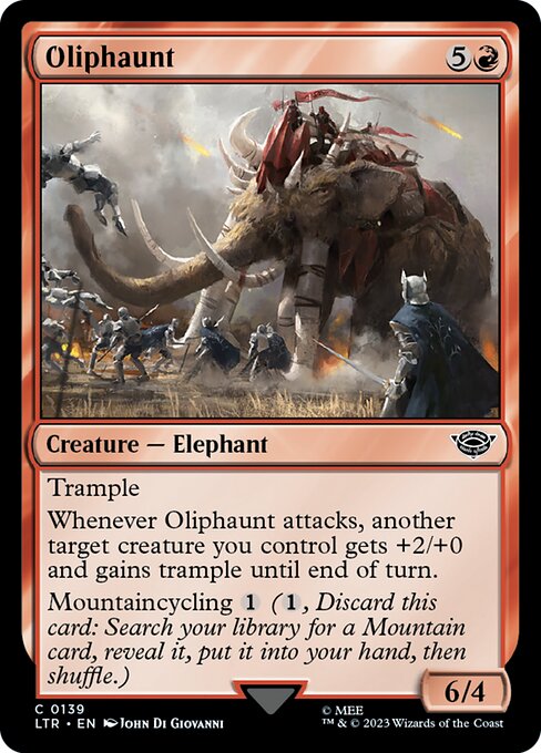 Olifant LTR-139 Common Excellent Englisch Foil