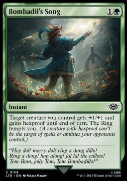 Bombadils Lied LTR-154 Common Excellent Englisch Foil