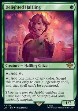 Delighted Halfling LTR-158 Rare Near Mint Englisch