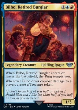 Bilbo, Meisterdieb im Ruhestand LTR-196 Uncommon Near Mint Englisch Foil