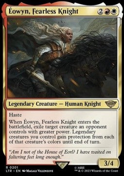 Éowyn, furchtlose Ritterin LTR-201 Rare Near Mint Deutsch Foil