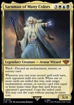 Saruman of Many Colors LTR-223 Mythic Light Played Englisch