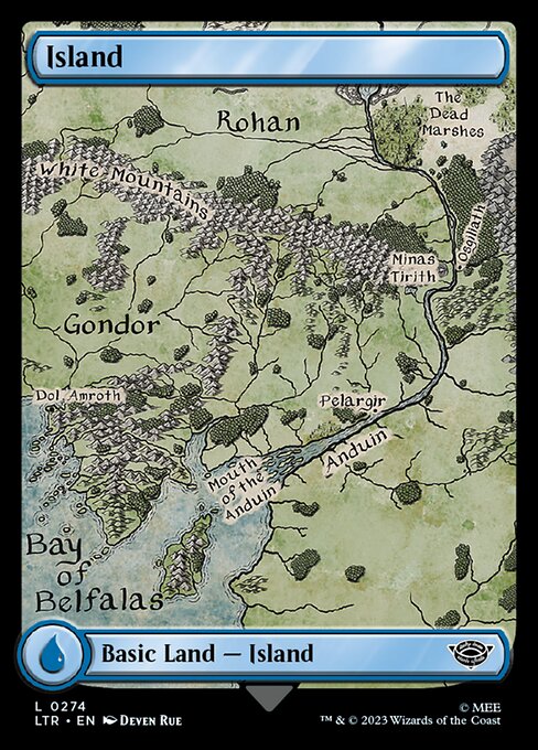 Insel (V.3) LTR-274 Land Excellent Englisch Foil