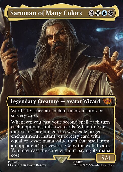 Saruman der Vielfarbige (V.2) XLTR-412 Mythic Near Mint Englisch