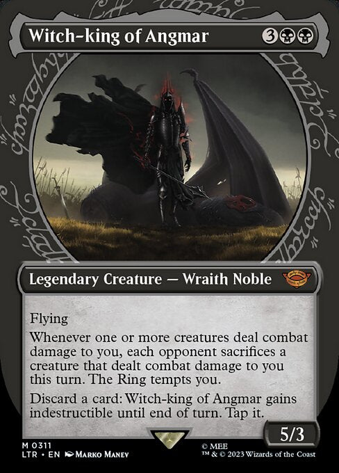 Hexenkönig von Angmar (V.1) XLTR-311 Mythic Excellent Englisch Foil