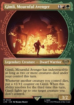 Gimli, Mournful Avenger XLTR-323 Rare Near Mint Englisch