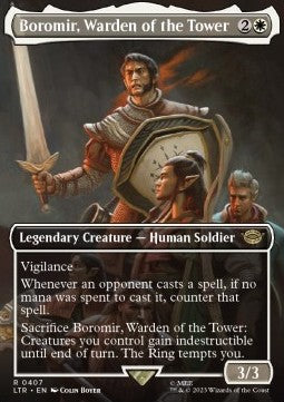 Boromir, Wächter des Turms (V.2) XLTR-407 Rare Excellent Deutsch