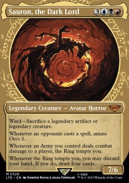 Sauron, the Dark Lord XLTR-329 Mythic Excellent Englisch