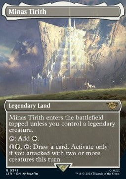 Minas Tirith (V.1) XLTR-341 Rare Excellent Deutsch Foil