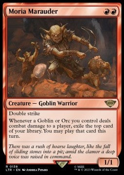 Moria Marauder LTR-138 Rare Near Mint Englisch
