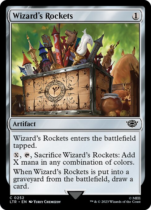 Wizard's Rockets LTR-252 Common Near Mint Englisch