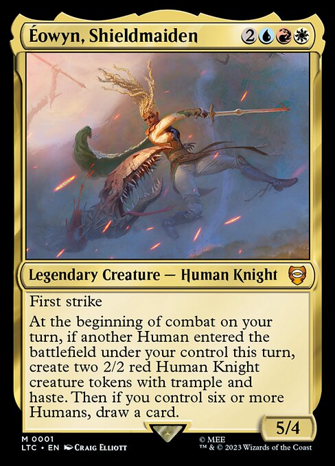 Éowyn die Schildmaid LTC-1 Mythic Excellent Englisch