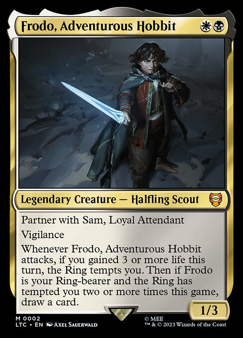 Frodo, abenteuerlustiger Hobbit LTC-2 Mythic Near Mint Englisch