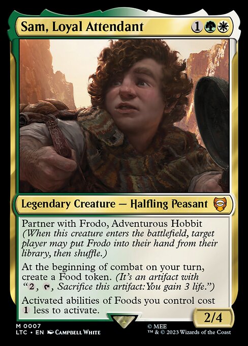 Sam, treuer Leibdiener LTC-7 Mythic Excellent Englisch