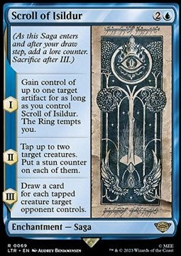 Scroll of Isildur LTR-69 Rare Near Mint Englisch