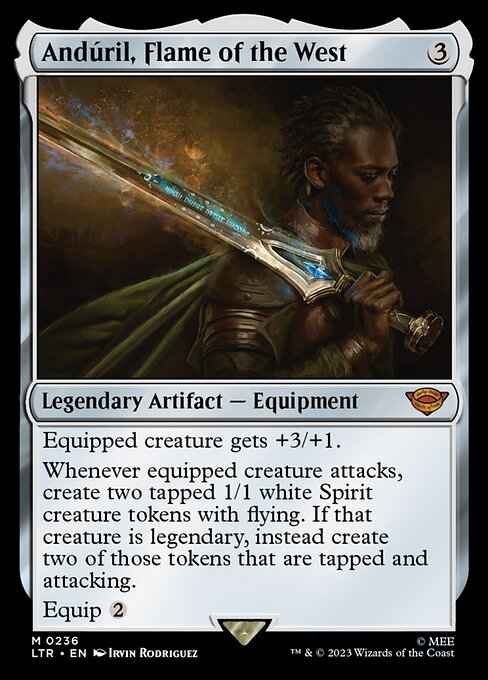 Andúril, Flame of the West LTR-236 Mythic Near Mint Englisch