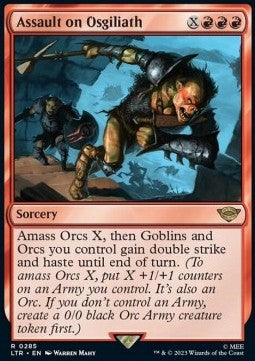 Assault on Osgiliath XLTR-285 Rare Excellent Englisch