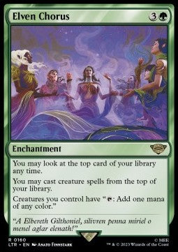 Elven Chorus LTR-160 Rare Near Mint Englisch