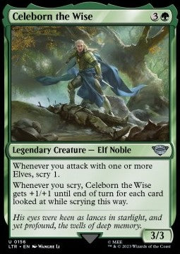 Celeborn der Weise LTR-156 Uncommon Near Mint Englisch Foil