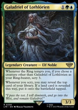Galadriel von Lothlórien LTR-206 Rare Excellent Englisch
