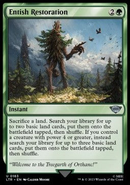 Entish Restoration LTR-163 Uncommon Near Mint Englisch